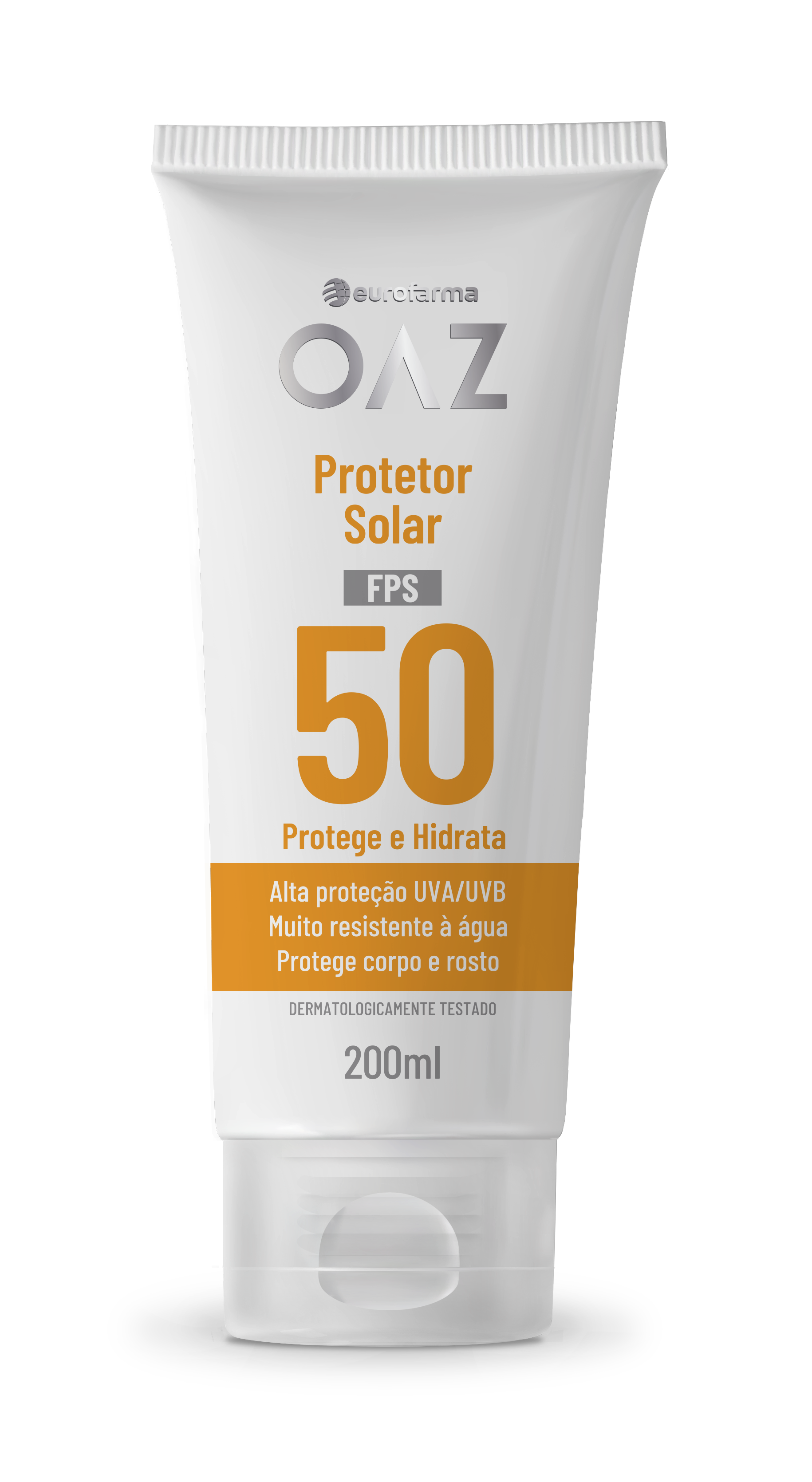 OAZ Protetor Solar Adulto Creme FPS50 200ml 1.png